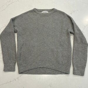 REI Cooperative Wallace Lake Sweater Womens Medium Organic‎ Cotton Heathered